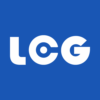 LOGO DA LCG INFORMÁTICA, LOGO AZUL COM BRANCO PARA REDES SOCIAIS